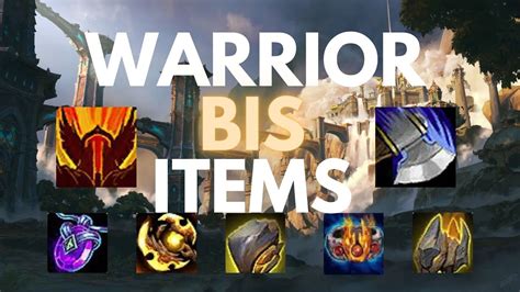 fury warrior bis items